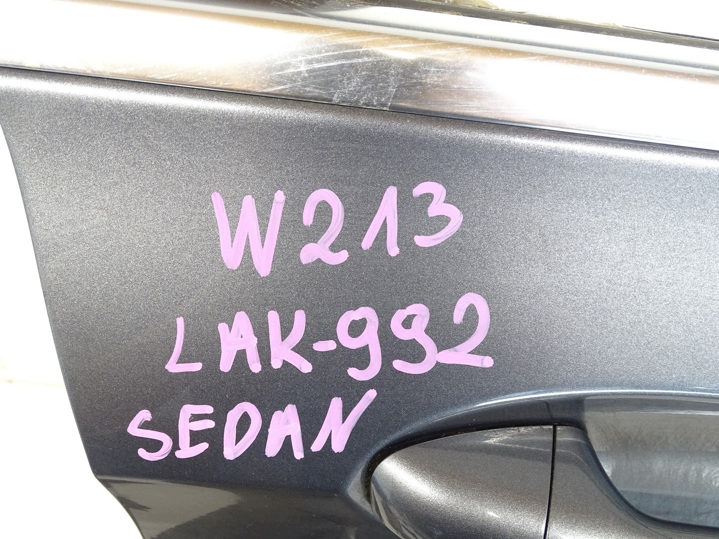 door right front right front MERCEDES W213 LAKIER 992