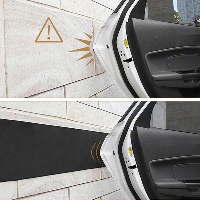 ODBOJNIK PIANKA NA ŚCIANĘ DO GARAŻU DRZWI MATA OCHRONNA SAMOPRZYLEPNA 2m Wysokość całkowita z przodu 0.2 m