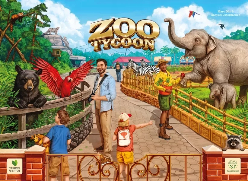 Zoo Tycoon: The Board Game Deluxe Edition