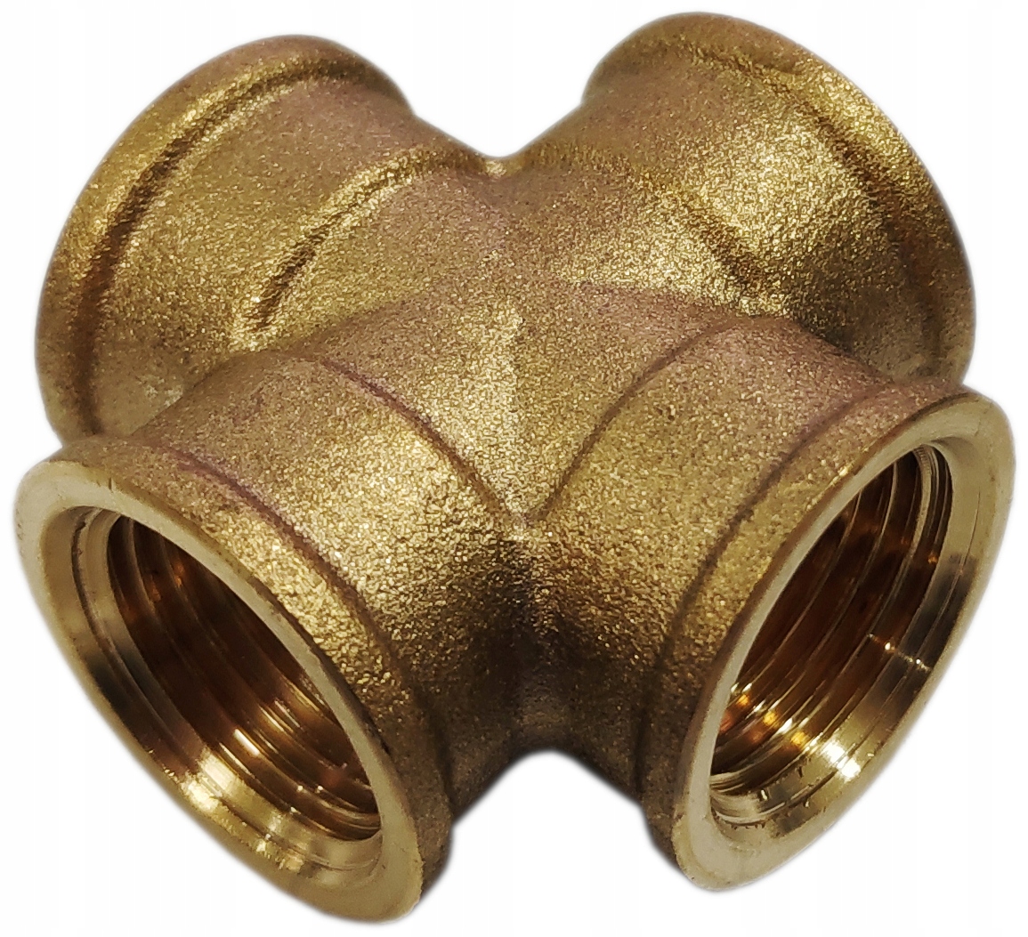 

Czwórnik mosiężny 3/4" Ibp
