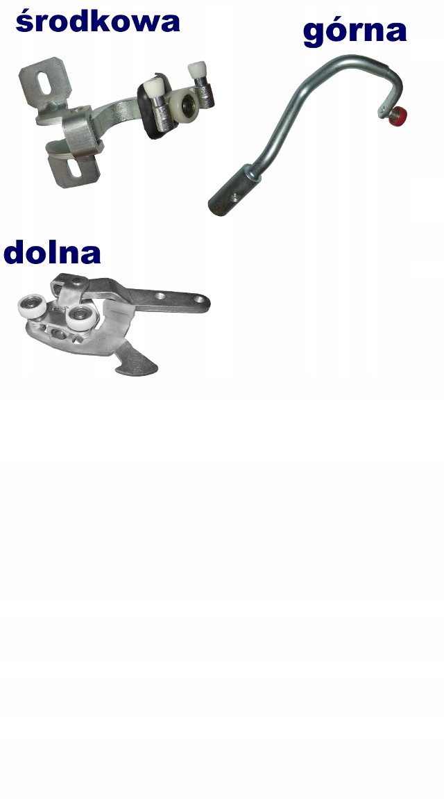 WOZKI ROLKI ZESTAW DRZWI PRZESUWNYCH FIAT DUCATO Part manufacturer Other