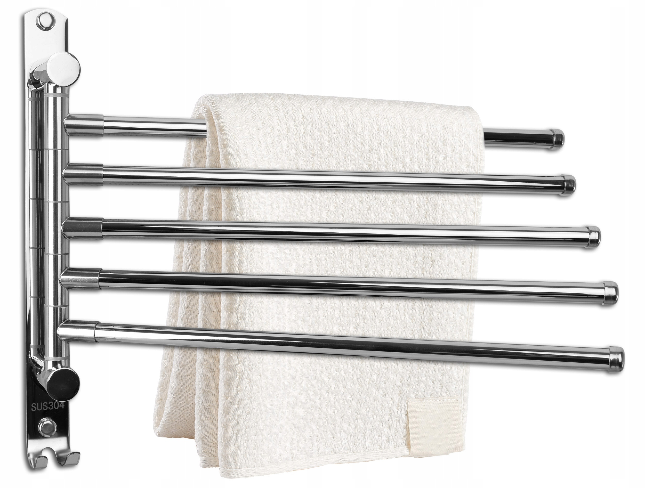 

Wieszak Na Ręczniki Łazienkowy Obrotowy Uchwyt Hak