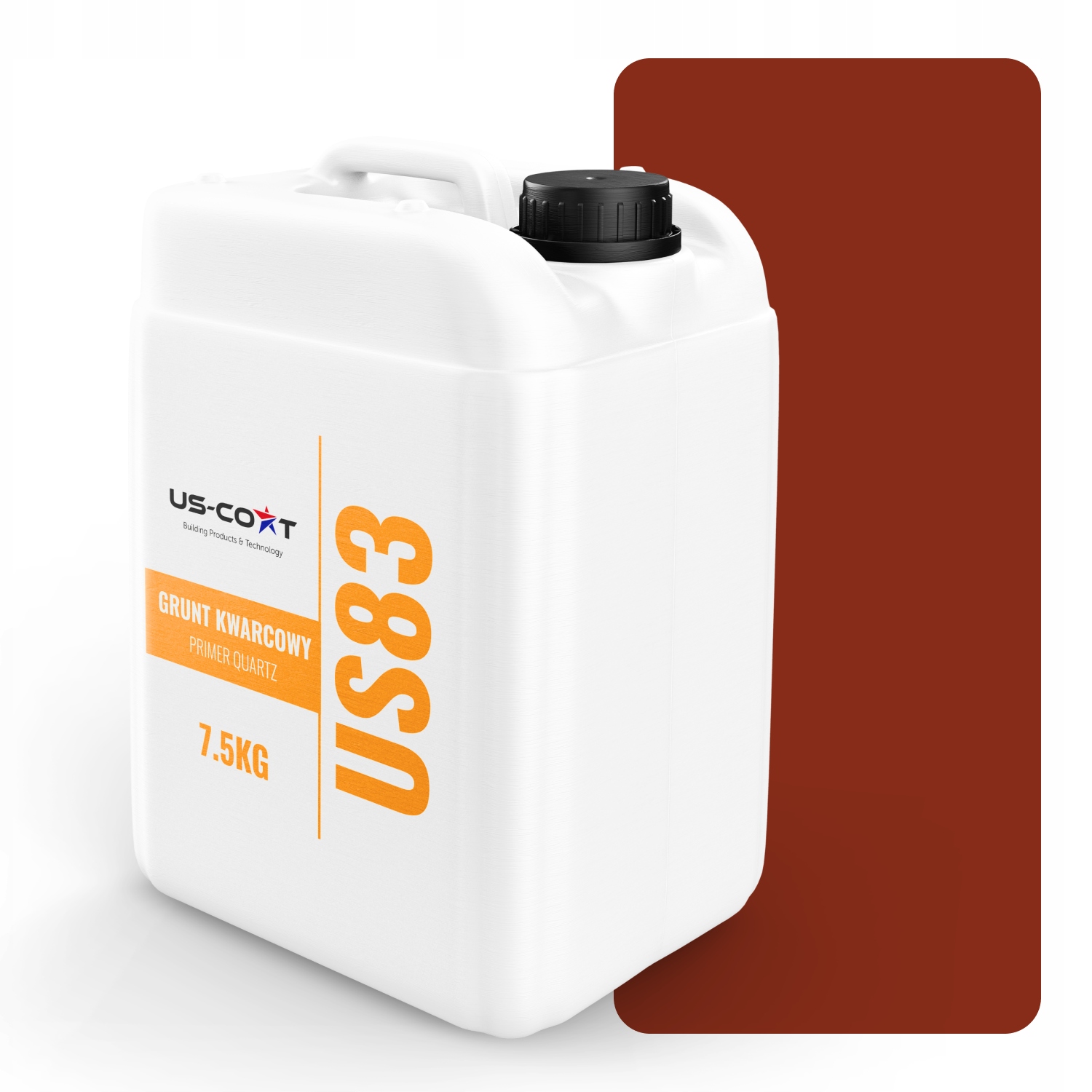 Křemenný Podklad Pod Architektonický Beton, Cihlová Barva, F325 7,5 Kg