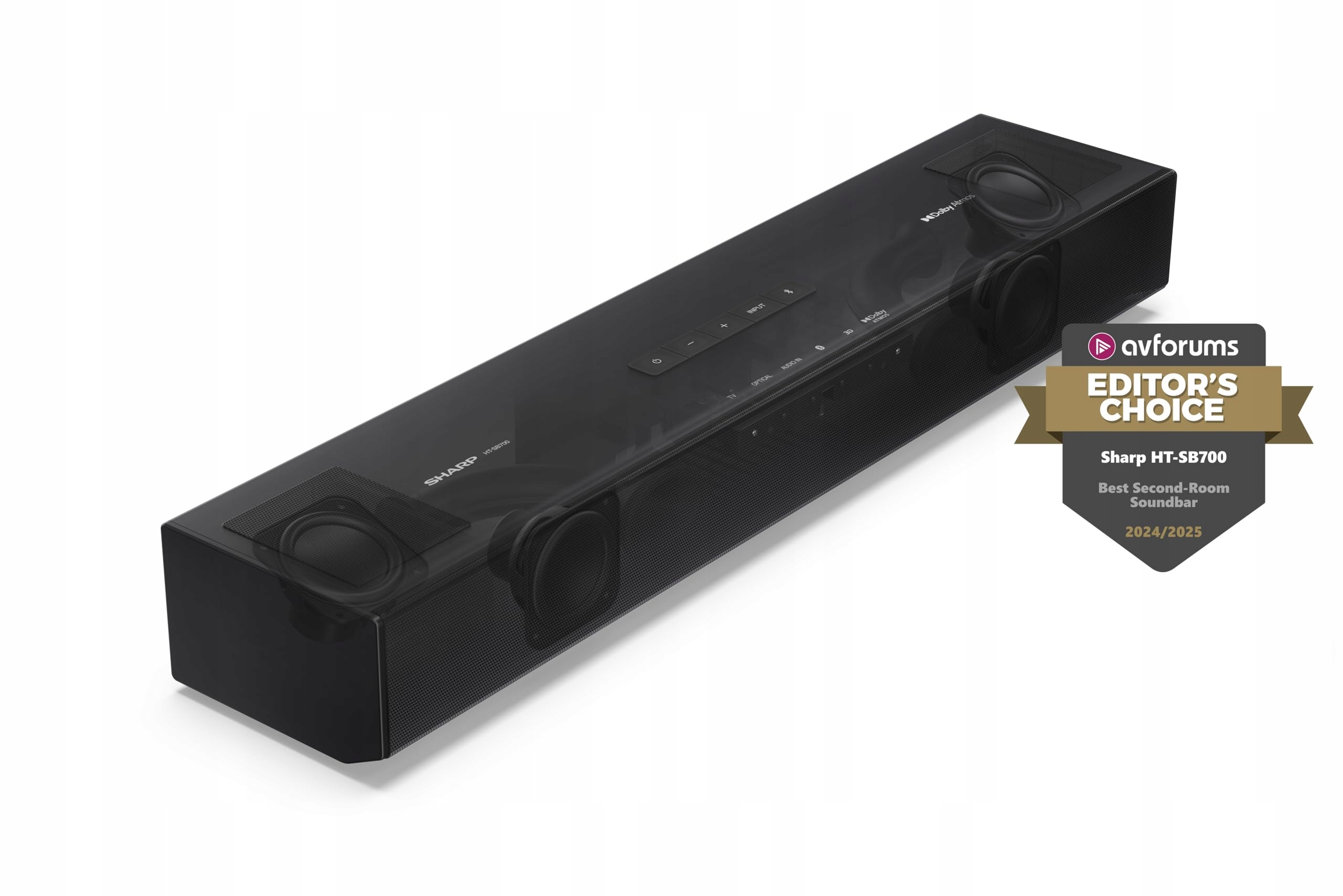 SHARP Kompaktowy Soundbar Dolby Atmos 140W Bluetooth HDMI AUX-In — miniatura 5