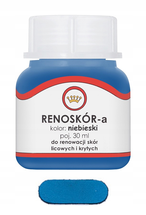 

Renoskór Farba Lakier Do Skóry Niebieski