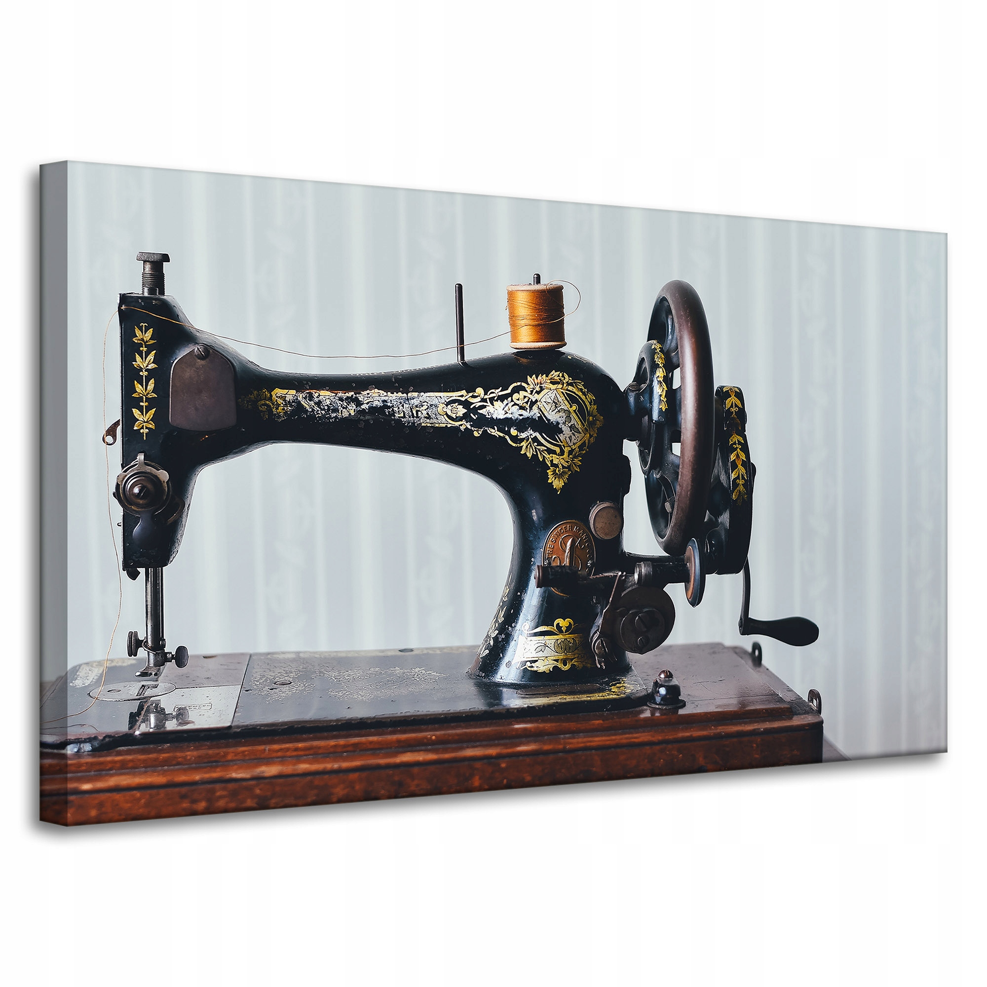 Obraz Canvas Vintage Šicí stroj 100x60 cm