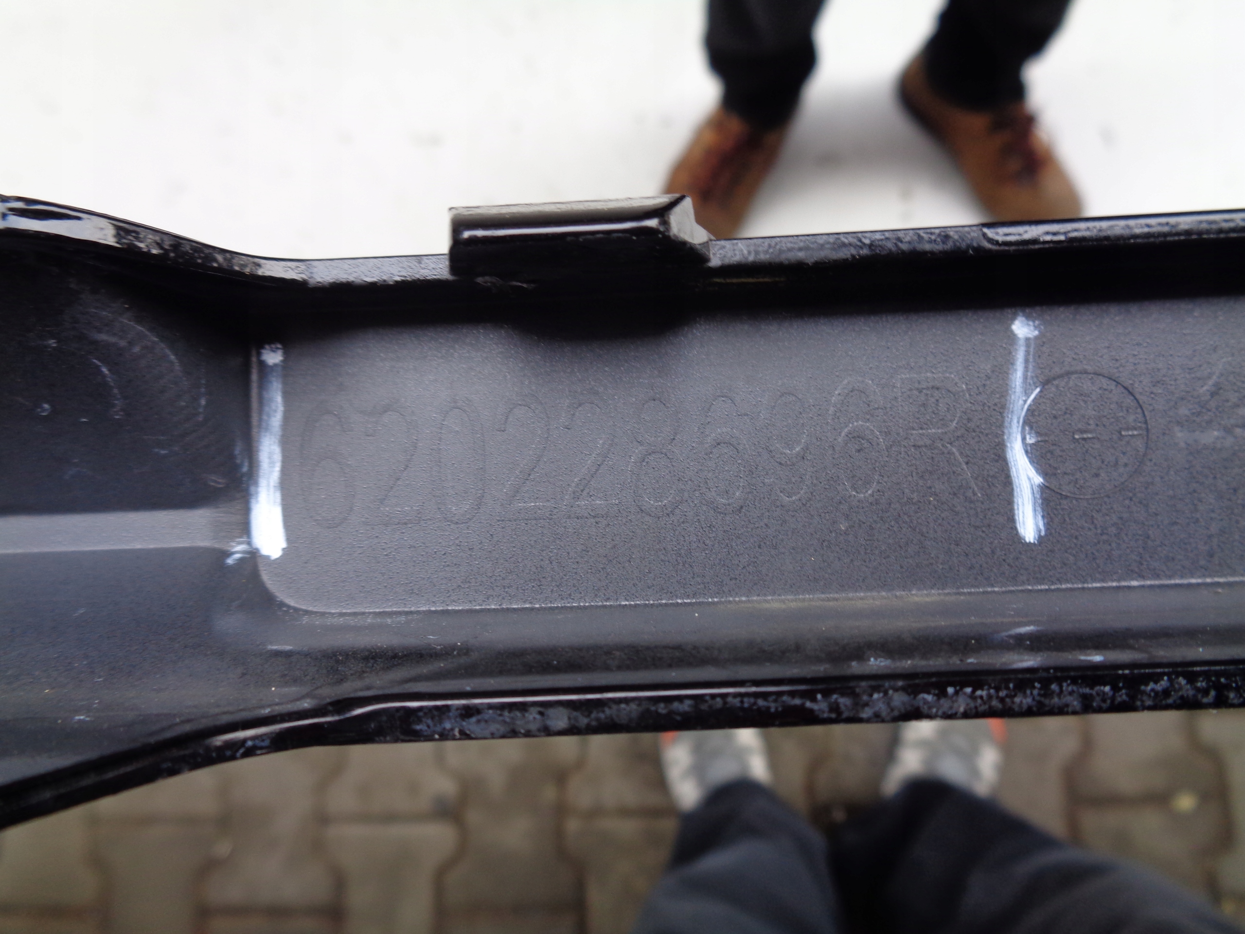 front bumper RENAULT CLIO V 23- LIFT NR 45808