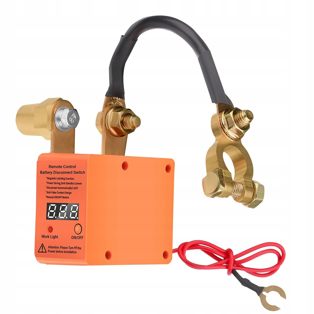 12V 240A 2x Dálkový automatický spínač Dálkové odpojení proudu/baterie