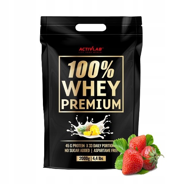 Activlab 100% Prémiový Whey Protein 2000 G Wpc Síla