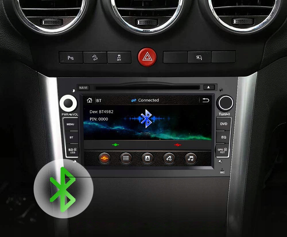 RADIO SAMOCHODOWE 2DIN BT MIRRORLINK 7" OPEL Kod producenta M3PB