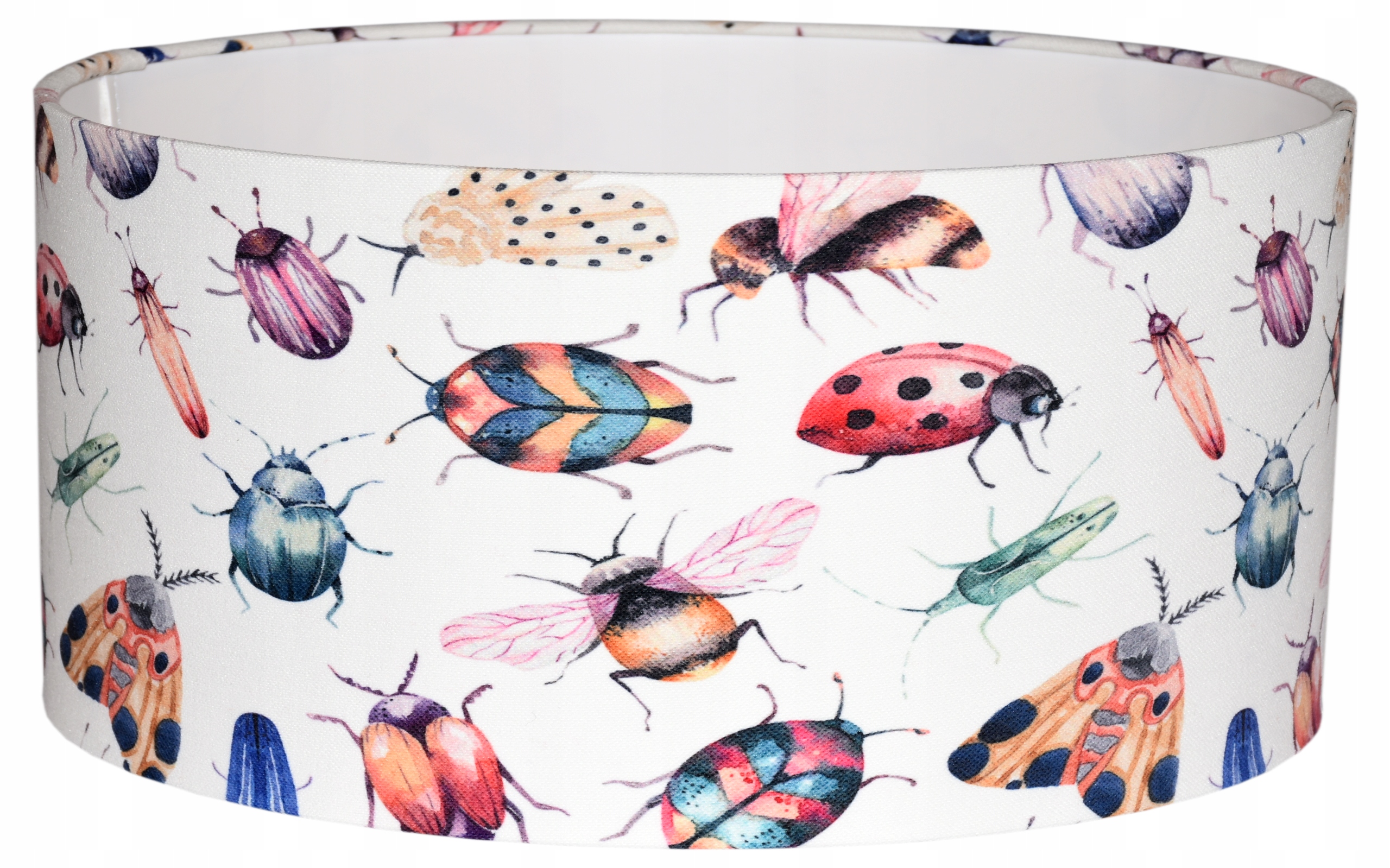 Abažúr do detskej izby Závesný stojaci valček 40/20 E27 Červy Panca