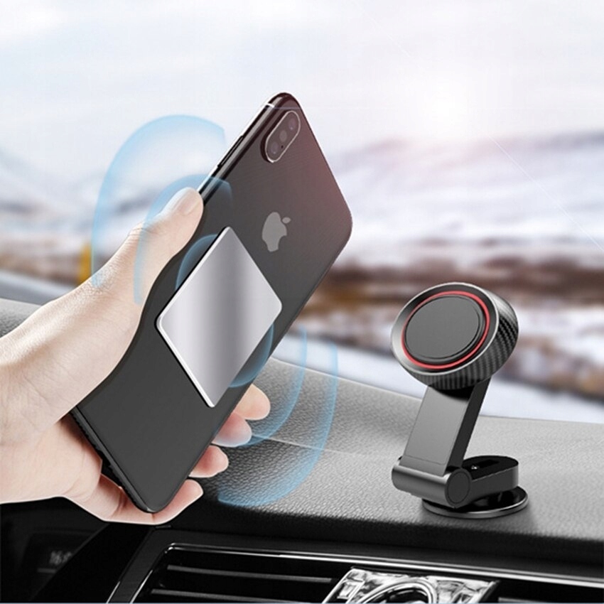 UCHWYT SAMOCHODOWY MAGNETYCZNY DO TELEFONU NA DESKĘ SZYBĘ KOKPIT AUTA Waga produktu z opakowaniem jednostkowym 0.15 kg