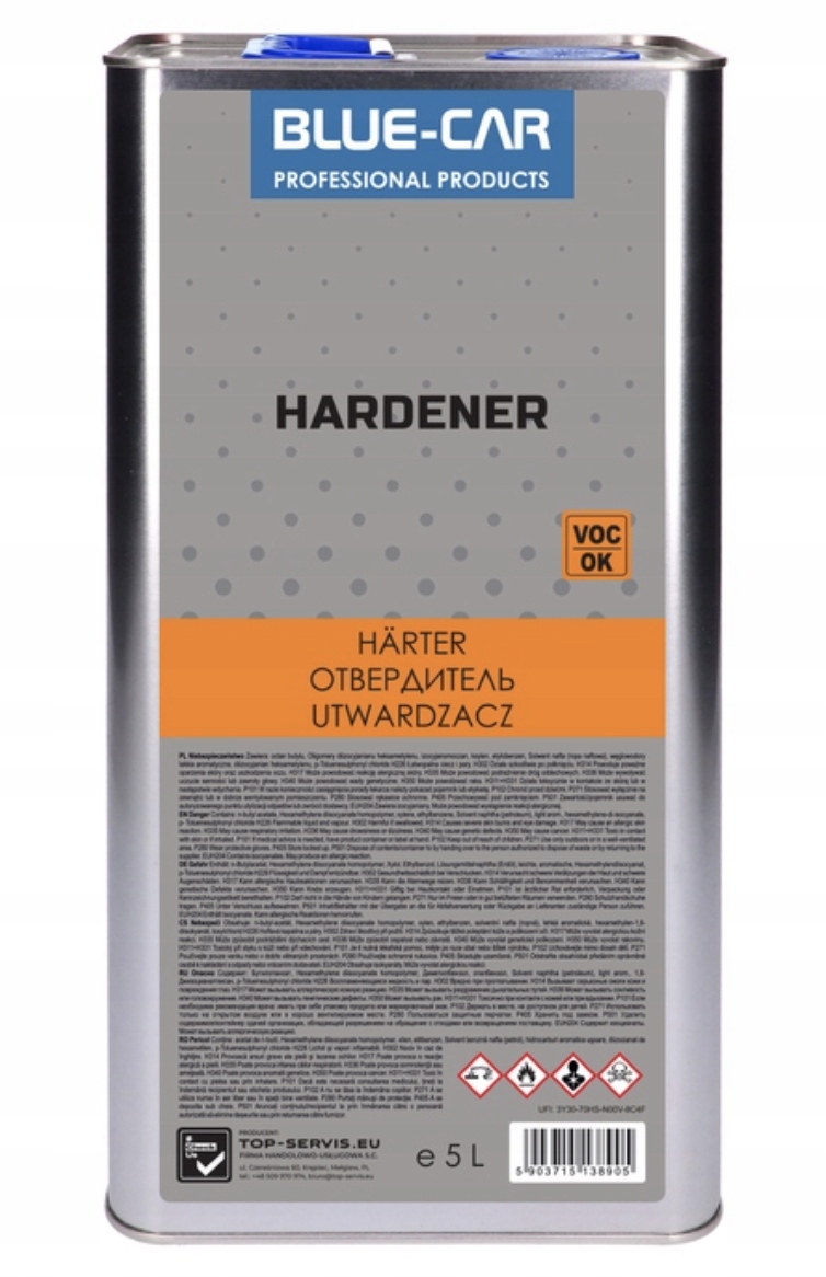 Tužidlo Na Bezfarebné Akrylové Laky 5 L