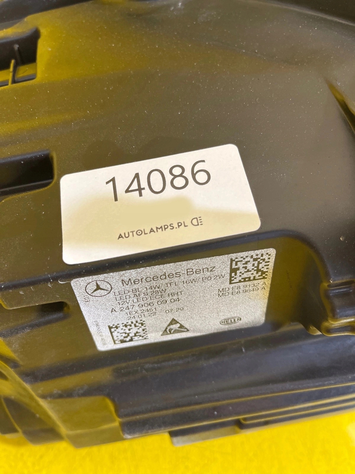 light left Mercedes W247 A2479060904 Performance