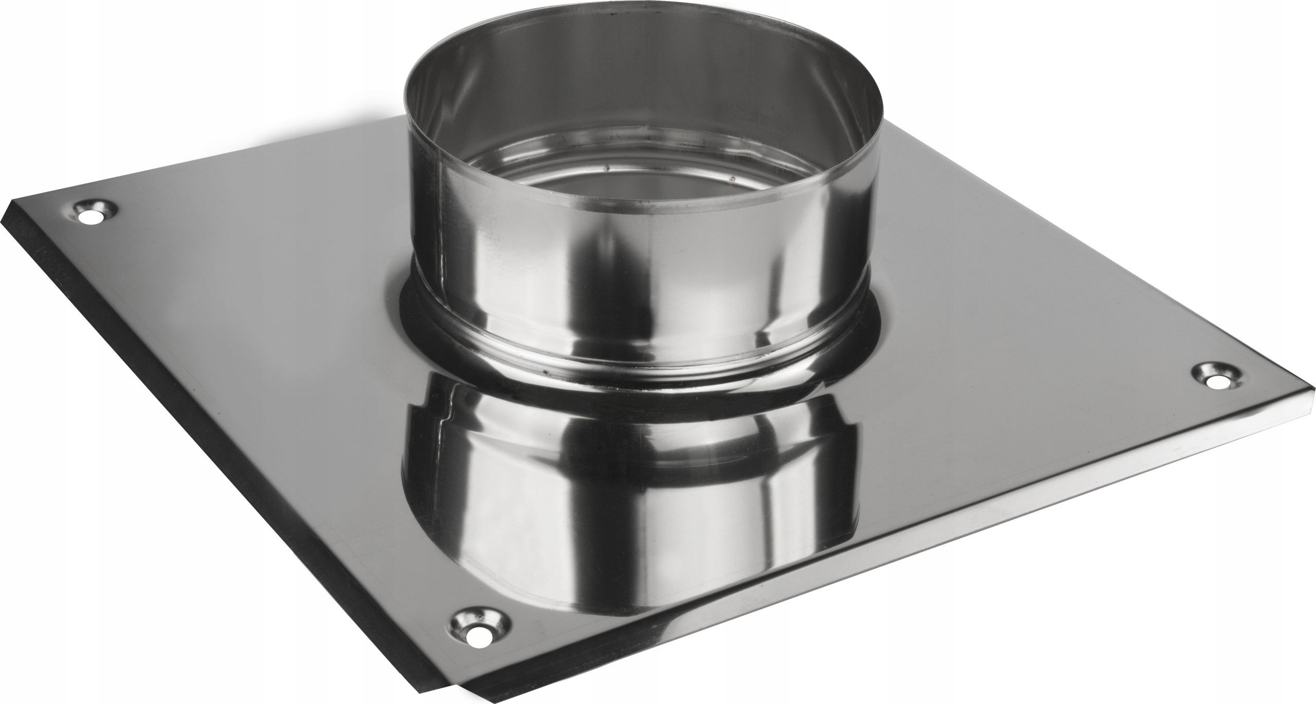 Žáruvzdorná komínová deska, průměr 100 1,0 mm, ocel