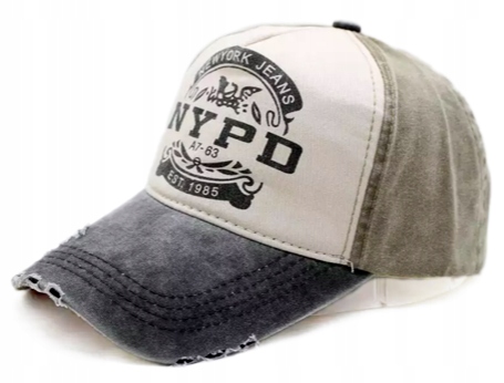 

czapka z daszkiem bejsbolówka vintage Nypd