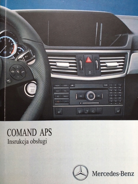 Mercedes W212 nawigacja instrukcja obsługi E 212