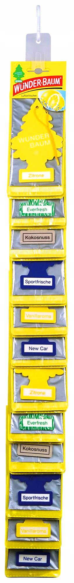 Wunder BAUM ароматична Різдвяна ялинка-мікс 24 шт.