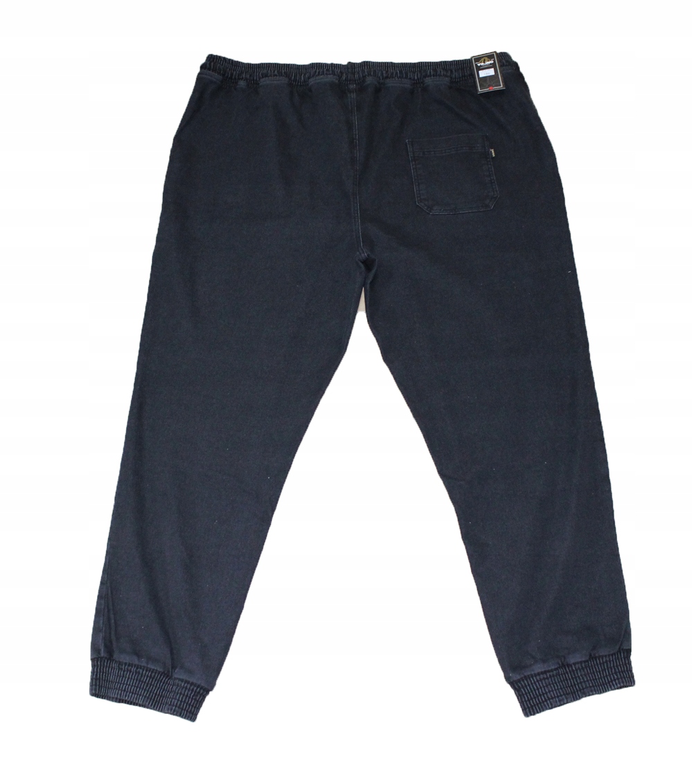 13XL Viking Velké Jogger Tepláky Baggy Jeans Strečové Černé