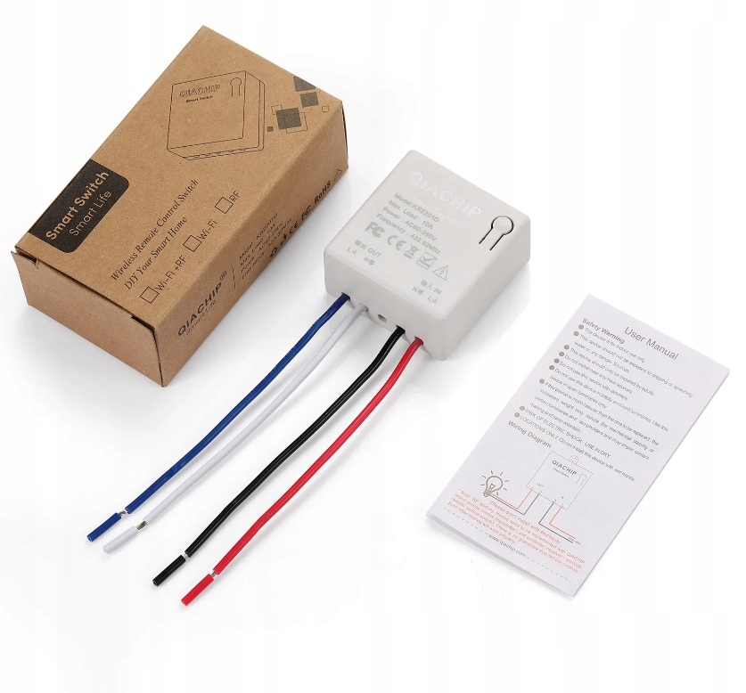 Przekaźnik radiowy dopuszkowy mini 230V 10A RF 433Mhz EAN (GTIN) 3301816725901