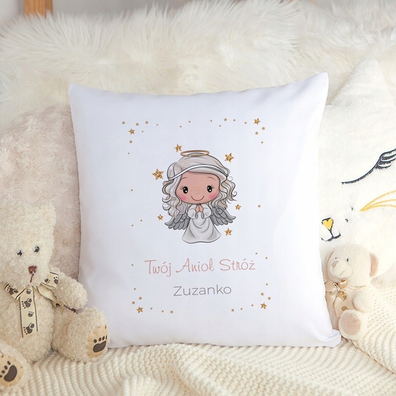 PODUSZKA PREZENT DLA DZIECKA ANIOŁ Z IMIENIEM Bohater Inny