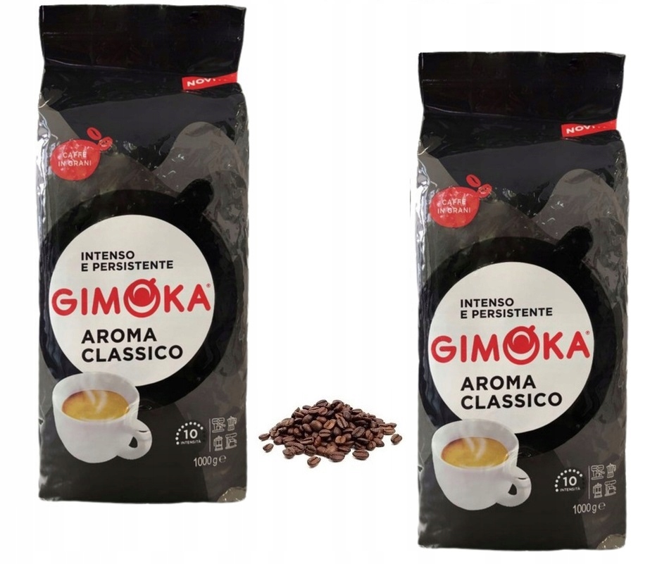 Gimoka Aroma Classico kawa ziarno 2x1kg Gran Gala