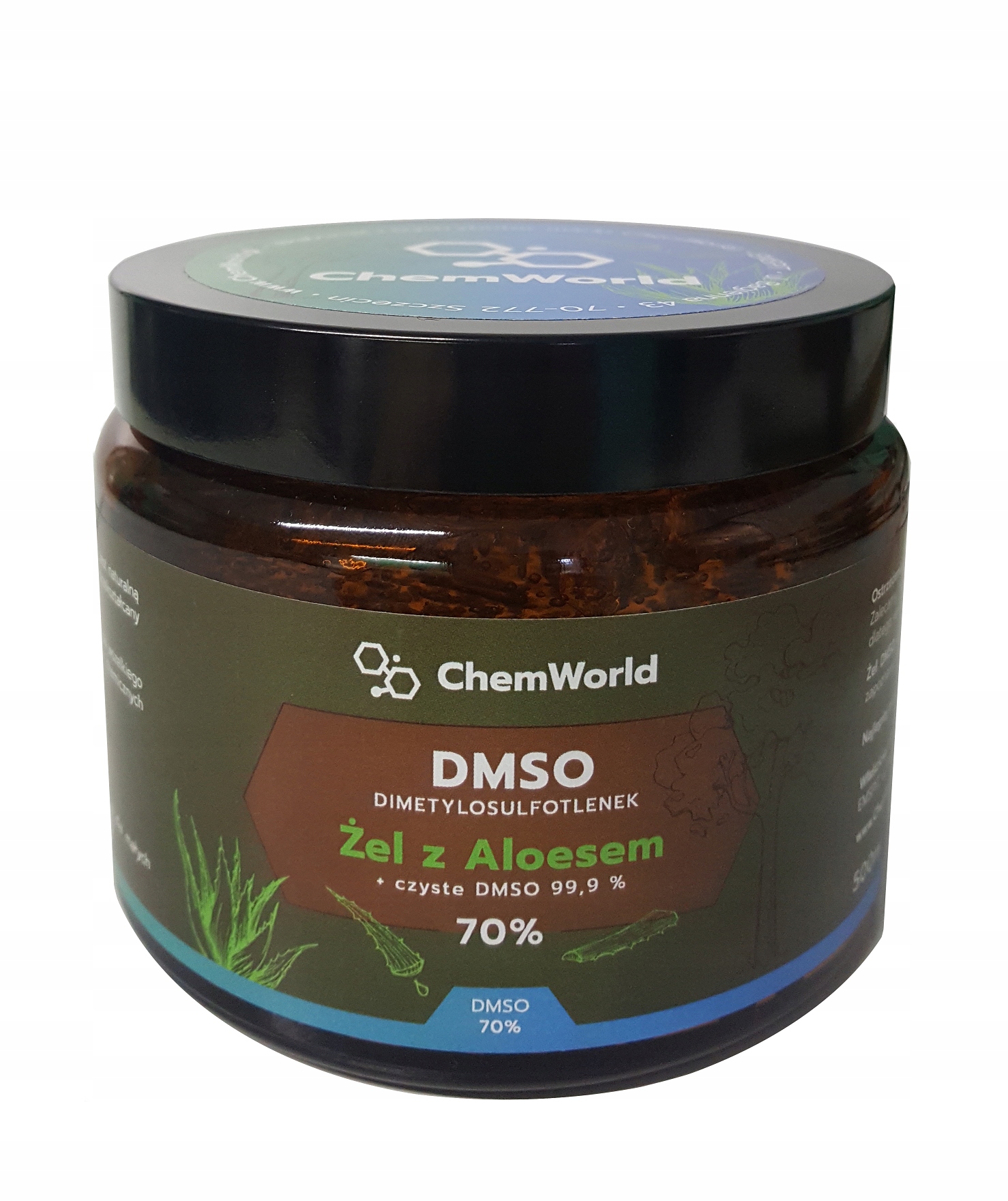 ChemWorld Żel Dmso 70% z Aloesem 500ml