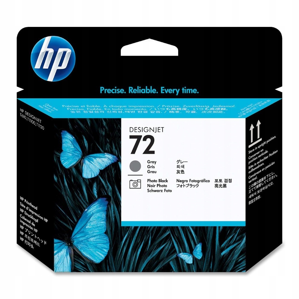 Hp (72) C9380A tisková hlava šedá a photo černá originál