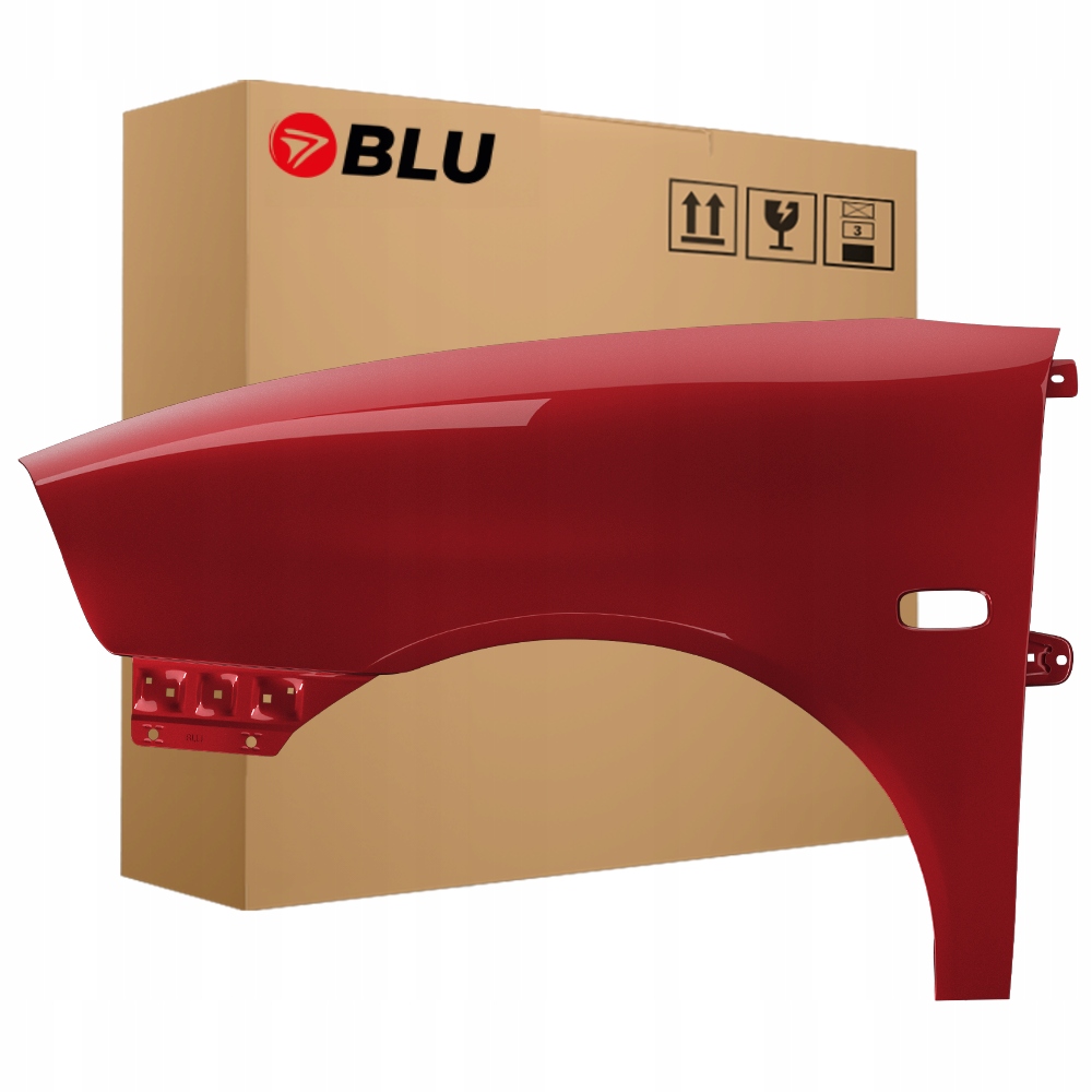 Blu Blatník Seat Ibiza Cordoba III 3 6L LS3X levý červený 02-08 přední