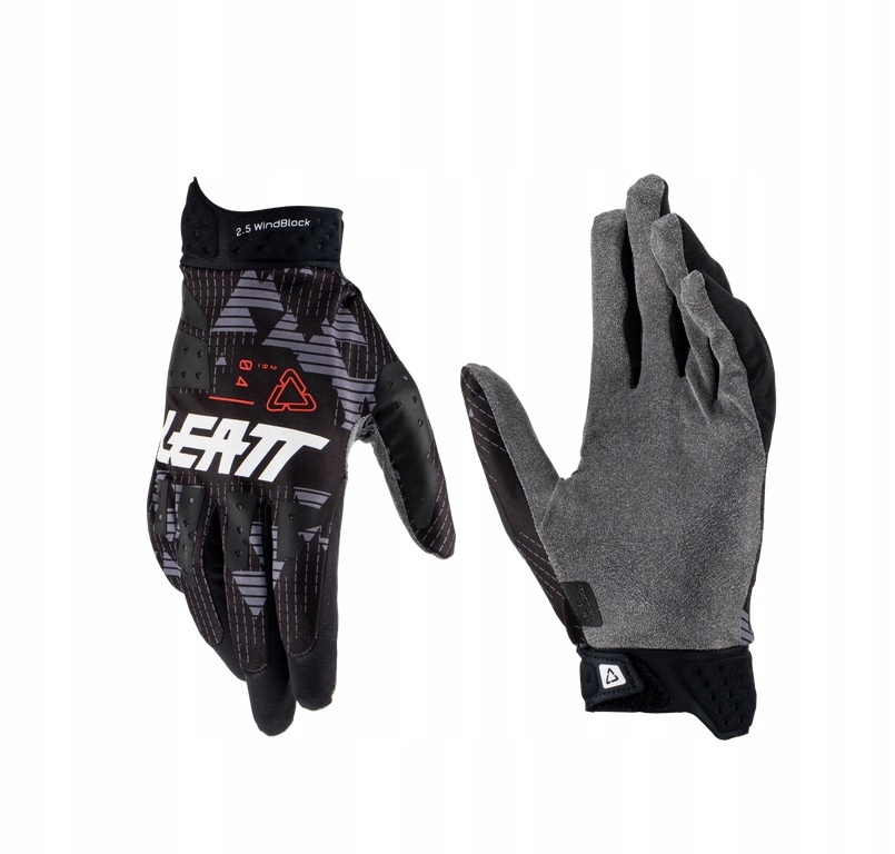 Leatt Moto 2.5 Windblock motocyklové rukavice Black veľ. XL