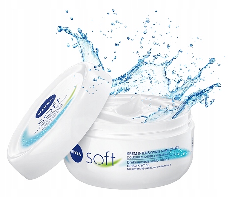 Nivea 300ml krem do ciała Soft nawilżający Marka Nivea