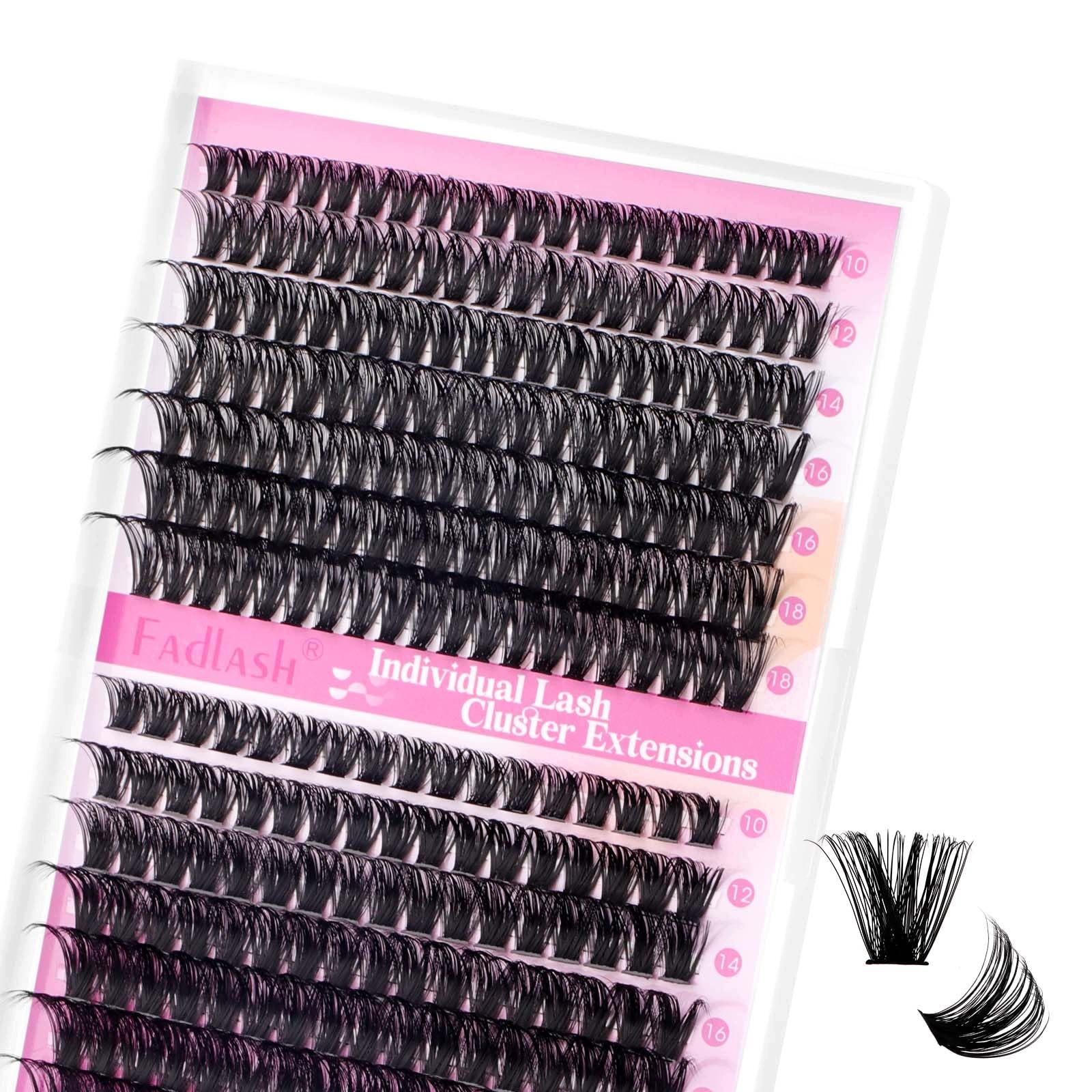 Umělé řasy pupínky černé 0.07 C 10 až 18 Mm 1 kus Fadlash