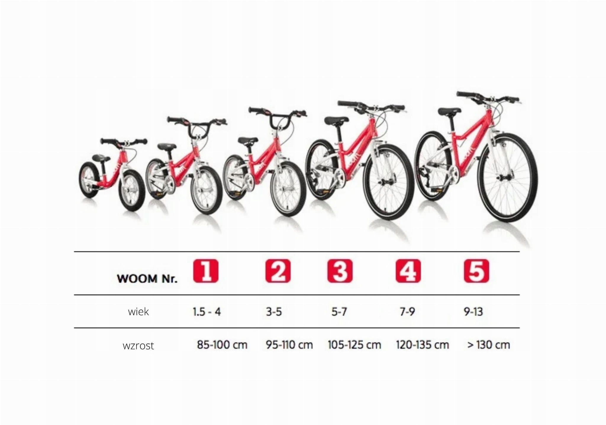 Rower Woom 6, szary, 26" Rozmiar ramy 16,5 cala