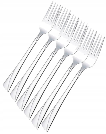 SZTUĆCE ZESTAW WIDELCE OBIADOWE KOMPLET 6 SZTUK