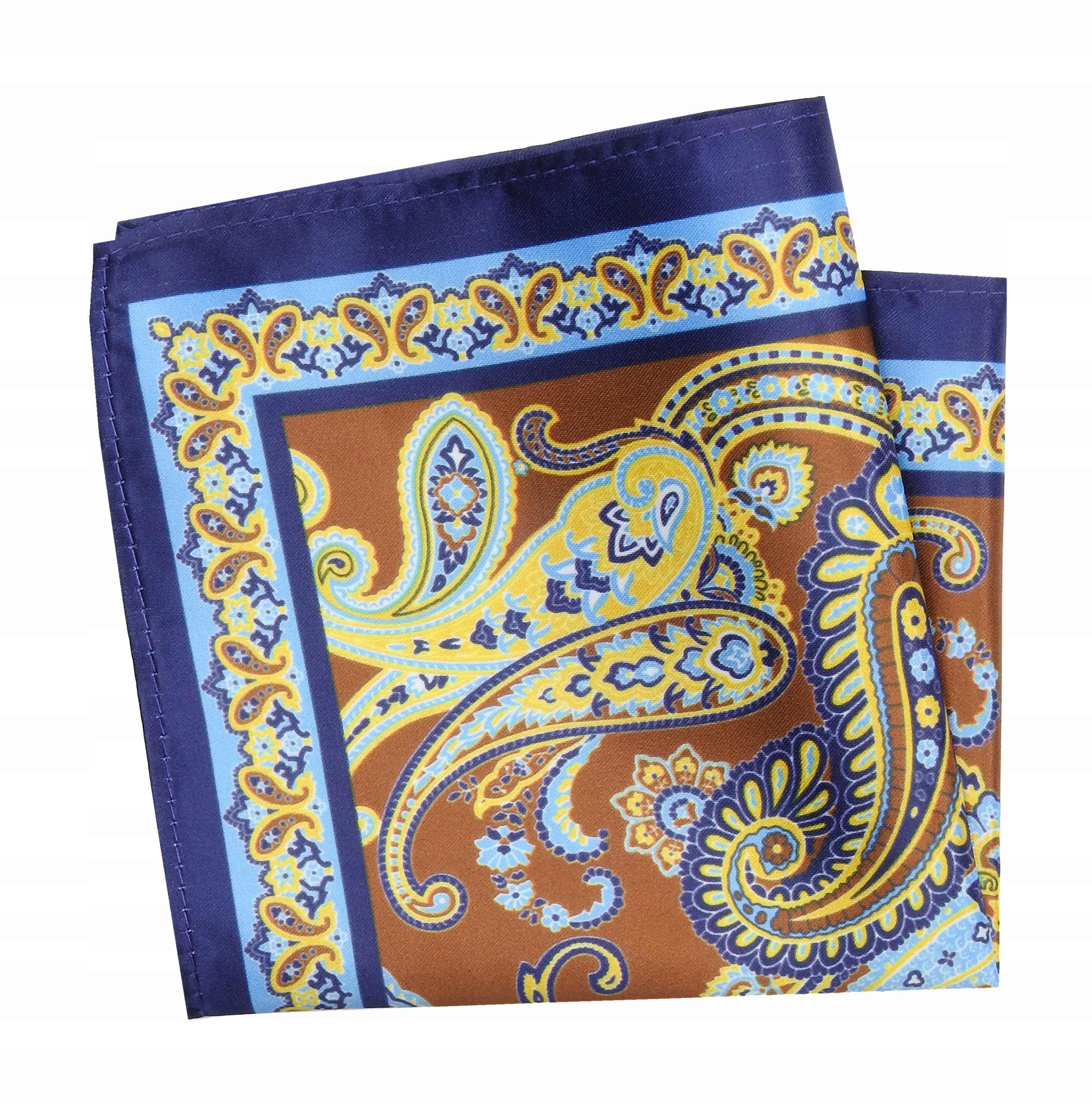 

Elegancka Męska Poszetka Wzór Paisley Łezki Alties