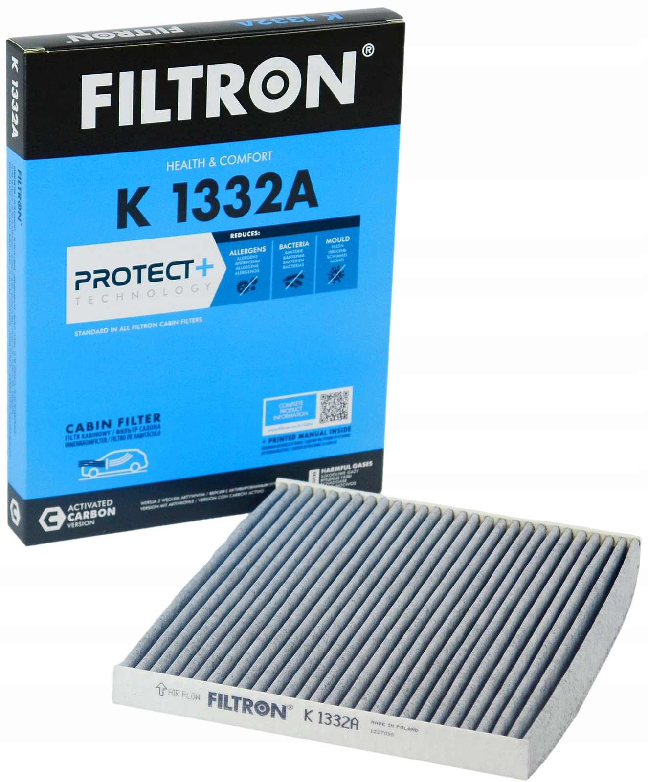 

Filtron Filtr Kabinowy Węglowy Kia Sportage II III