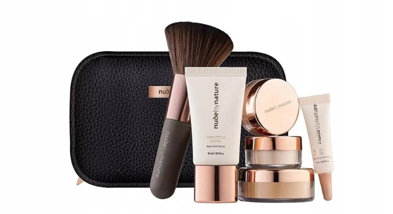 Zestaw Nude by Nature Complexion Essentials N4 silky beige