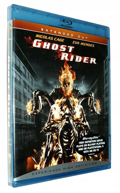 GHOST RIDER (BLU-RAY) Extended [2007] Lektor PL