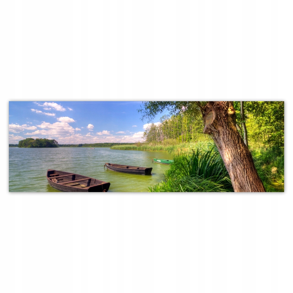 

Plakaty 200x66 Łódki na jeziorze