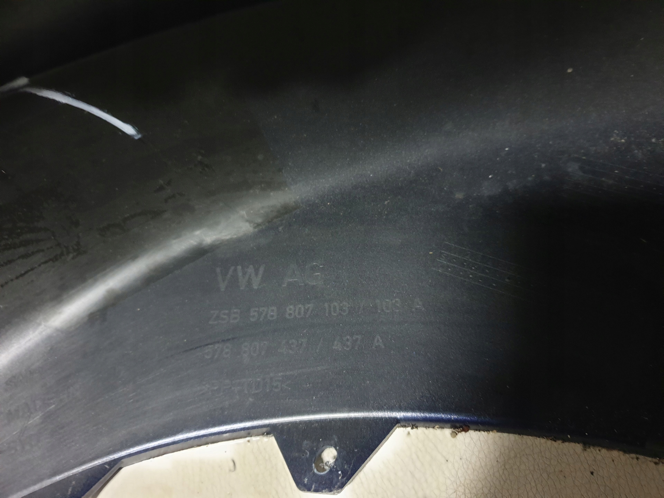 CUPRA TERRAMAR 24-> bumper front front 6xPDC KAMERA 578807103