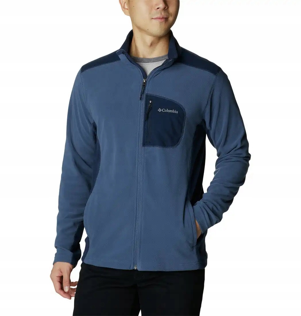 Polar męski Columbia Klamath Range Full Zip niebieski 2013604478 r XXL