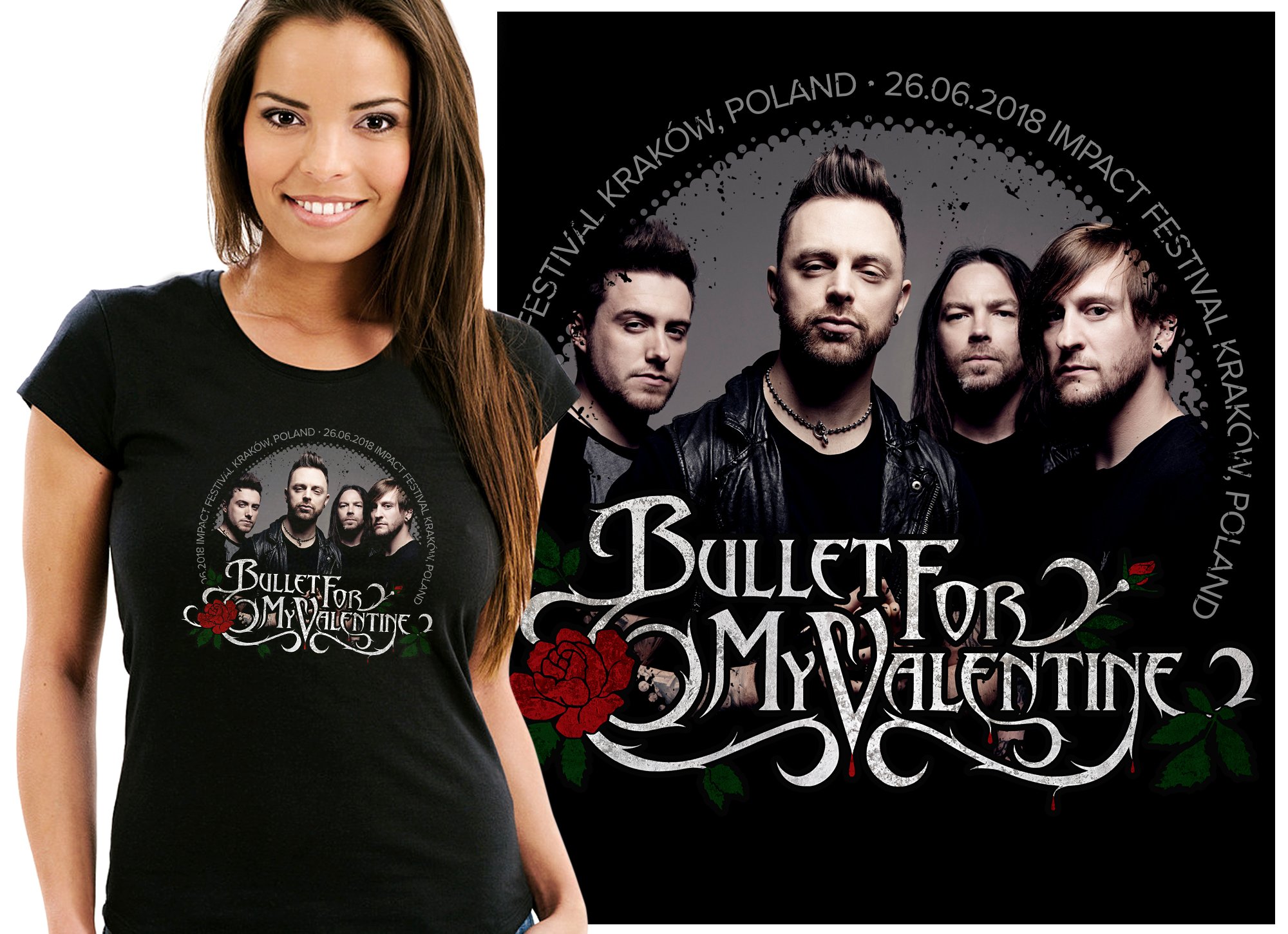 

Bullet For My Valentine Bfmv Koszulka Damska S