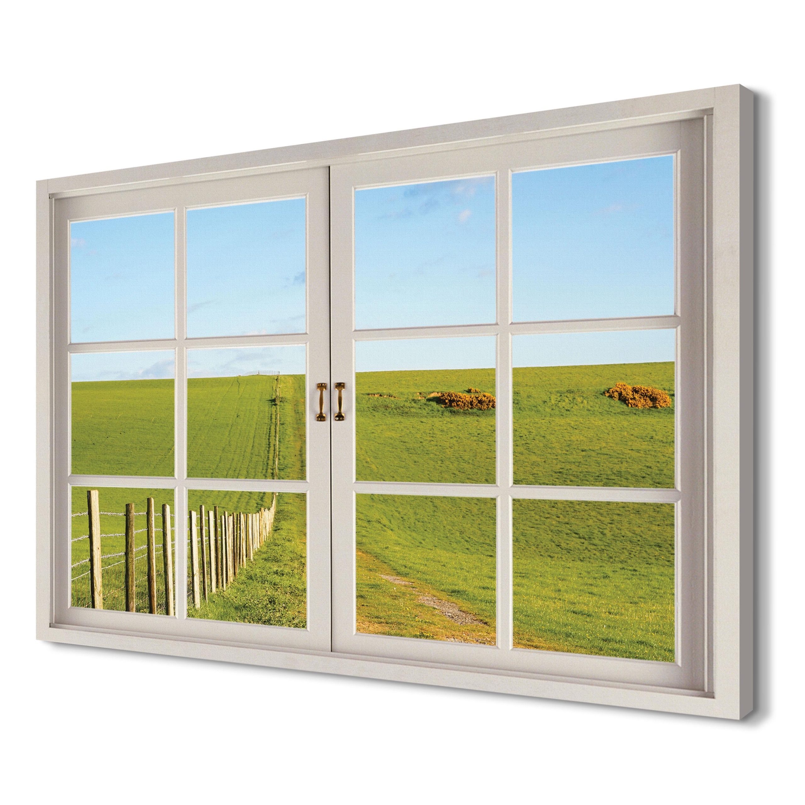 

Pastwisko łąka 120x80 Obraz powiększający wnętrze