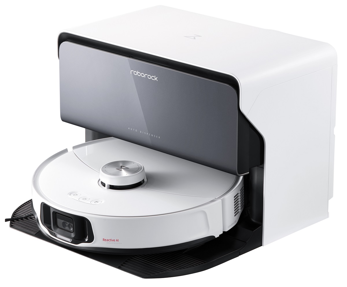 Robot sprzątający Roborock S8 MaxV z podłączeniem do wody i kanalizacji Pojemność zbiornika na kurz 0.27 l