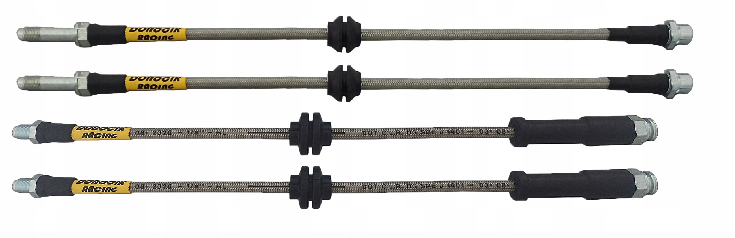 Volvo C30 – Volvo V50 – Teflonové brzdové hadice s ocelovým opletením