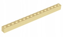 

Lego Klocek 1x16 Beżowy/Tan (2465/4295313)