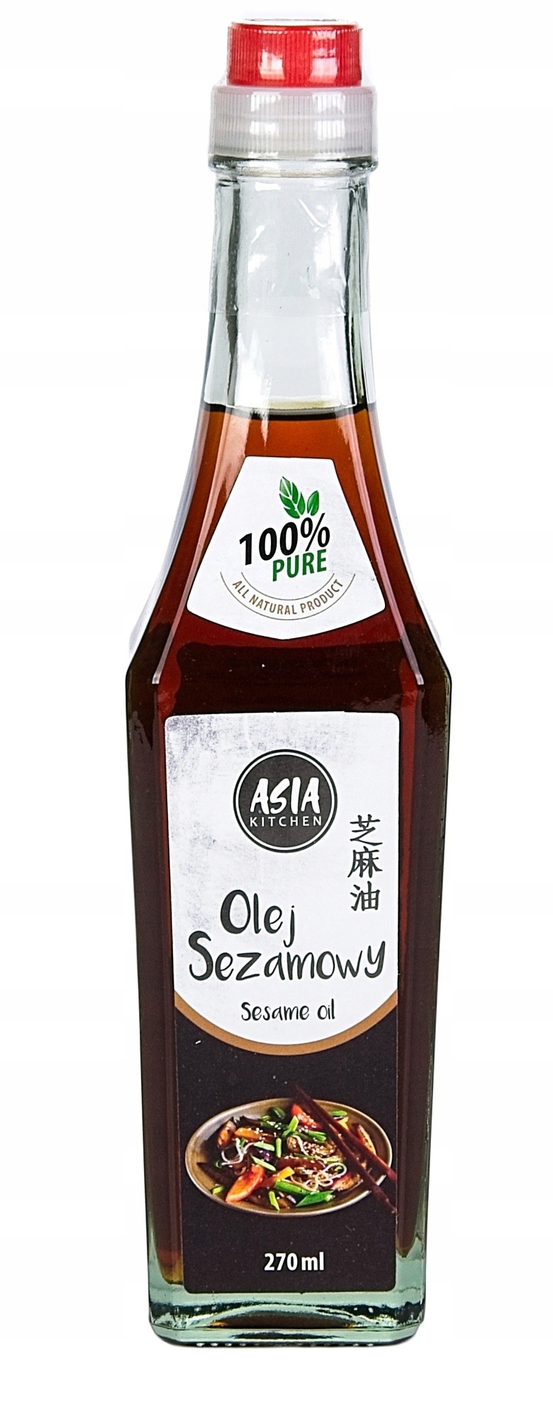 

Olej sezamowy 100 % 270 ml Asia Kitchen