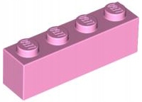 

Lego 3010 Klocek 1x4 różowy jasny Nowy (2g)