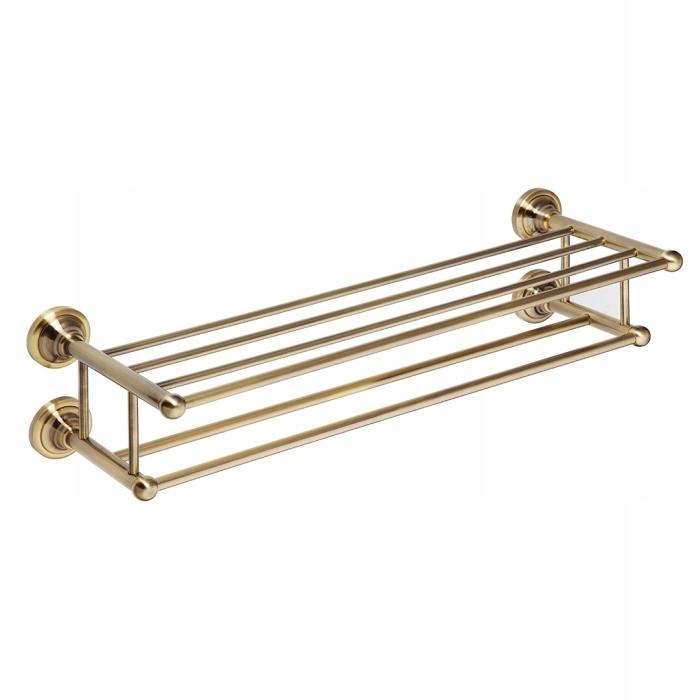 Bemeta Retro Bronze Dvojitý vešiak na uteráky s tyčou 144102257