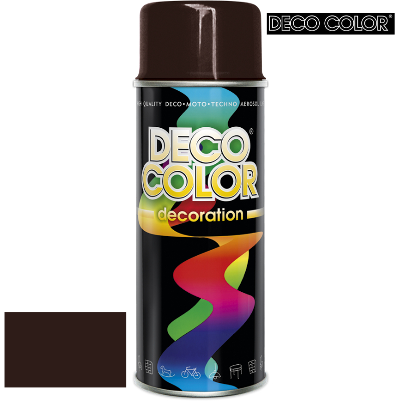 

Deco Color Farba Spray Brąz Czek. Ral 8017 połysk